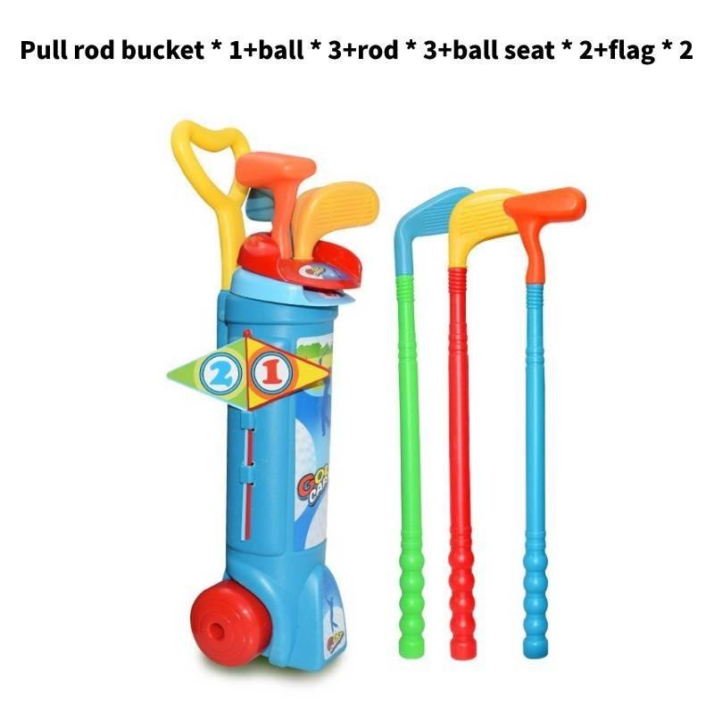High-quality Plastic Golf Club Mini Set For Kids And Parents Outdoor Fun