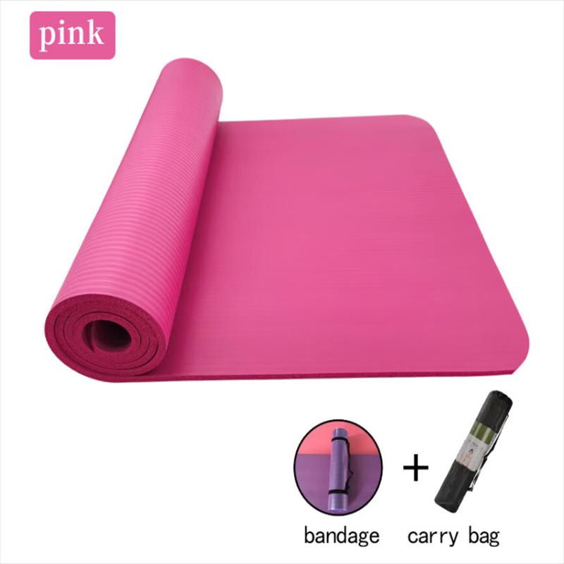 Deaite Thickened Yoga Mat 120x60x1cm