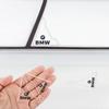 For BMW M X1 X3 For BMW 1 3 Series M Auto Protection Decal Accessory 2pcs Car Door Corner Cover Bumper Crash Anti-Scratch Protection Stickers