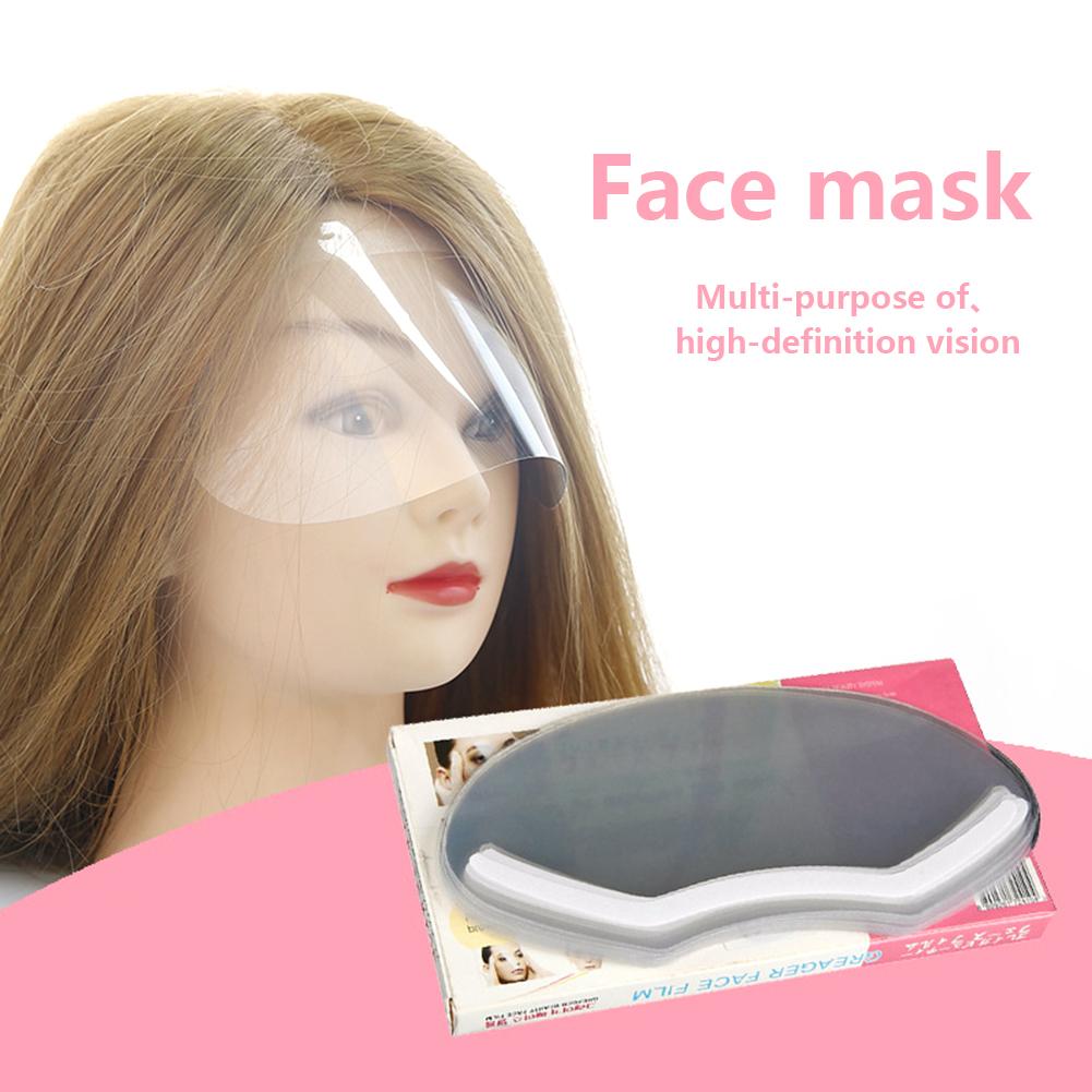 50-500Pcs Shower Clear Visors Lashes Tool Haircut Face Eye Shield Makeup Eyelash Salon Eye Protector Hairdressing Tools