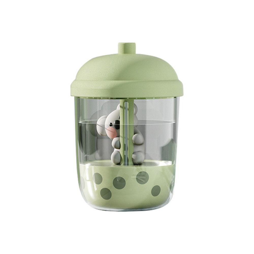 

Милый увлажнитель воздуха для дома с обильным туманом, мини-увлажнитель воздуха, персональный настольный увлажнитель, подарки зелёный