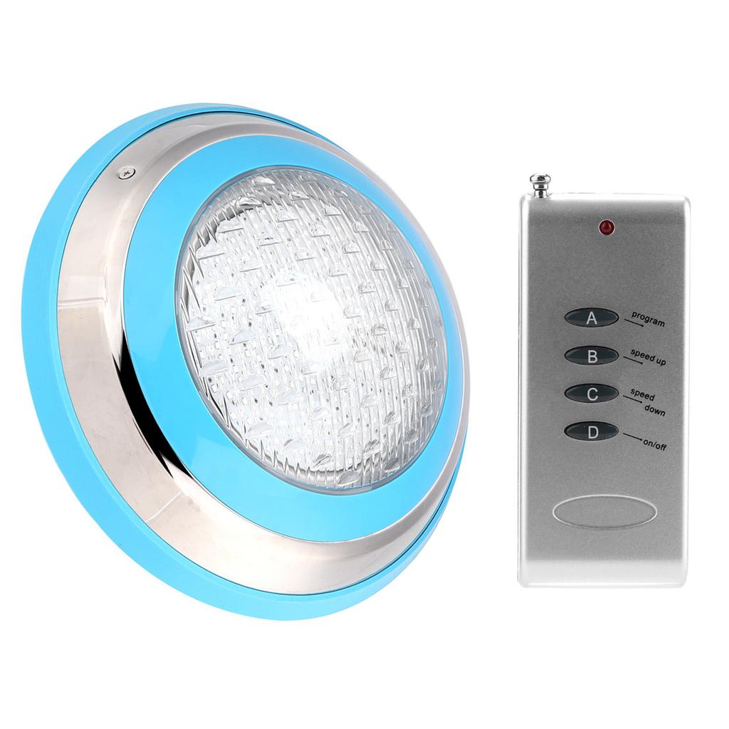 AC12V 35W 360LED Waterproof Pool Light Multicolor RGB Underwater Lamp with Remote Control