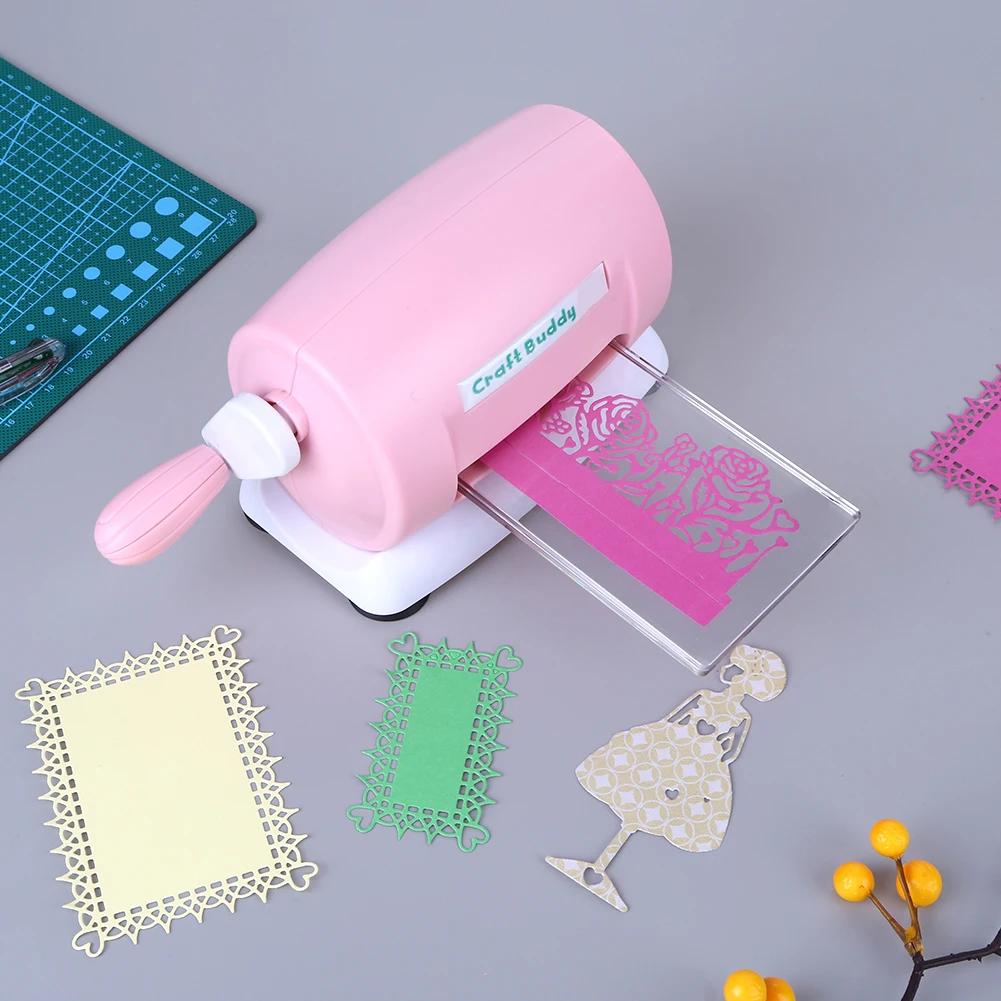 Acrylic Cutting Die Machine Transparent DIY Cutting Machine Gasket Standard Replaceable 2 Sizes for Embossing Cutting Tool