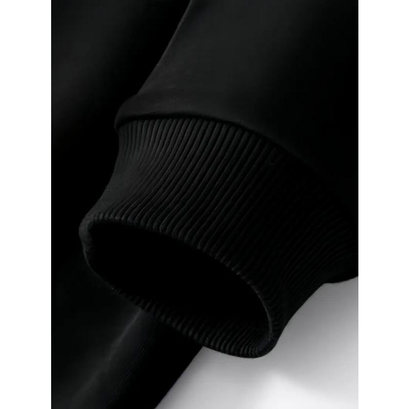 Girls' Cozy Winter Warmth - Trendy Cherry Print Crewneck Sweatshirt with Golden Accents,