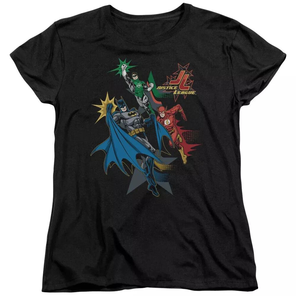 Justice League Of America  Action Stars  Women s T-Shirt M