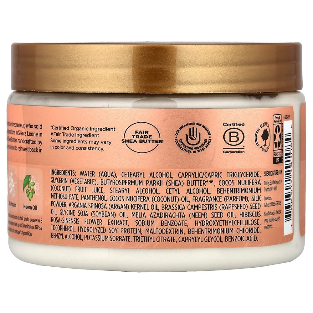 SheaMoisture Curl & Shine Hair Mask Coconut & Hibiscus 326g (11.5oz)