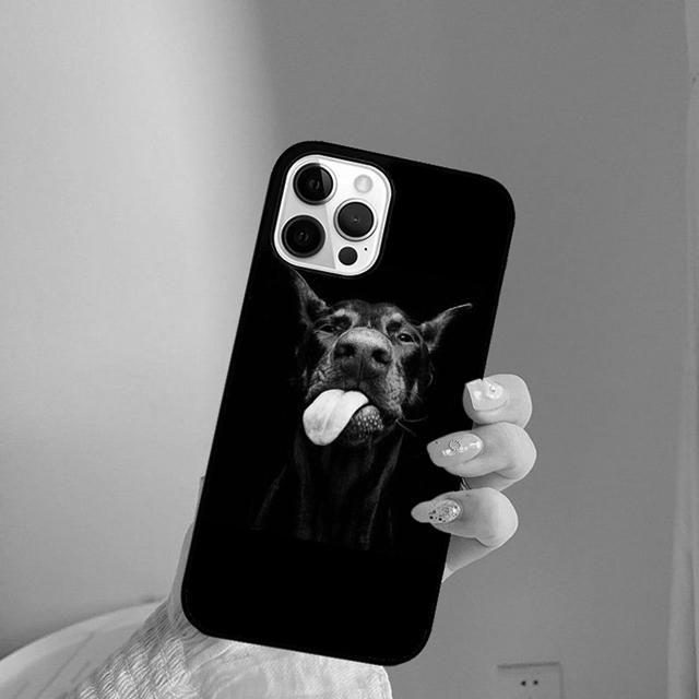 CUTE DOBERMAN DOG BREED phone Case Cover For iPhone 17 Air 16 15 14 Plus apple 16 11 12 13 Pro Max coque