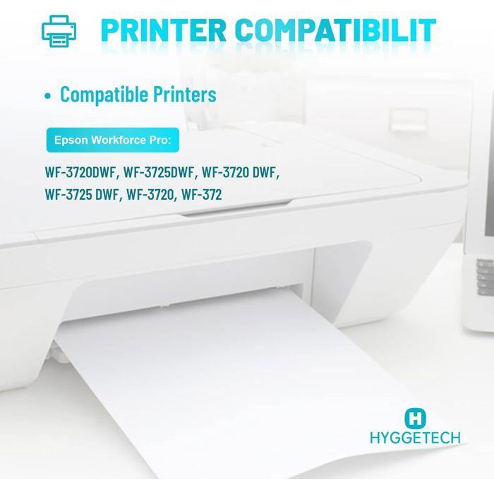 Cartouches d'Encre Compatibles - LASER GENETICS CARRON - 34XL - 10 pièces - 1100 pages noir - Multi-couleurs