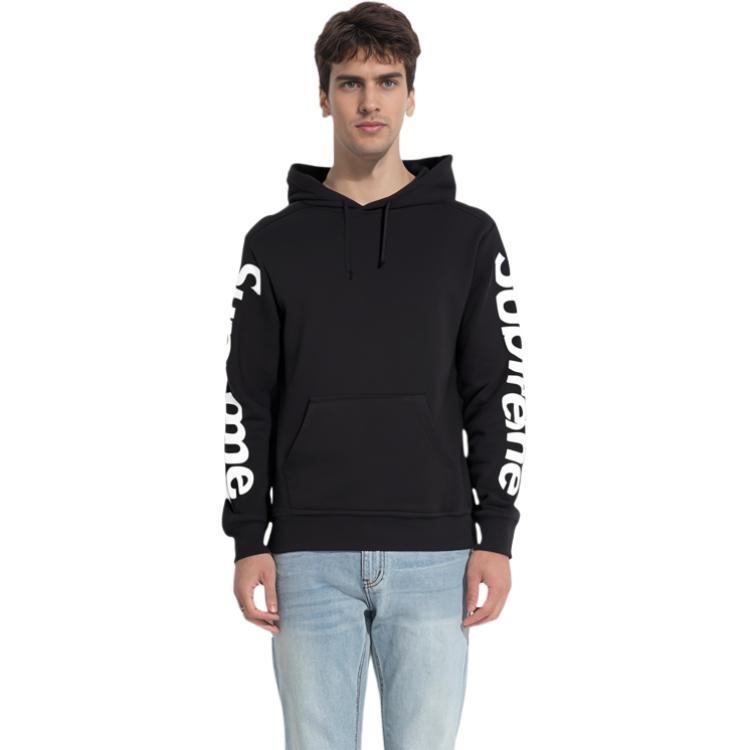Supreme SS18 Sideline Hooded Sweatshirt Black Unisex SUP-SS18-416
