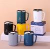 Hot Selling 500ml Double Wall Vacuum Insulated Stainless Steel Travel Coffee Tumbler Mug Cup With Handle Lid