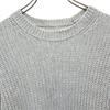 KAZUYUKI KUMAGAI Long sleeve Liliane Crew Neck knit 2 gray sweater Men's Used