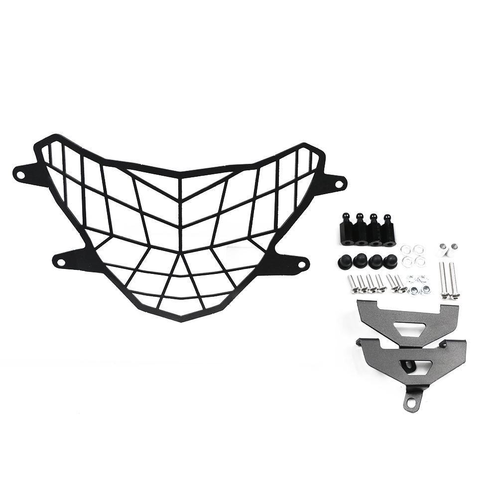 

Для BMW G310GS G 310 GS G310 GS 2017 2018 2019 мотоциклетная защита фары решетка фара защита фары чёрный