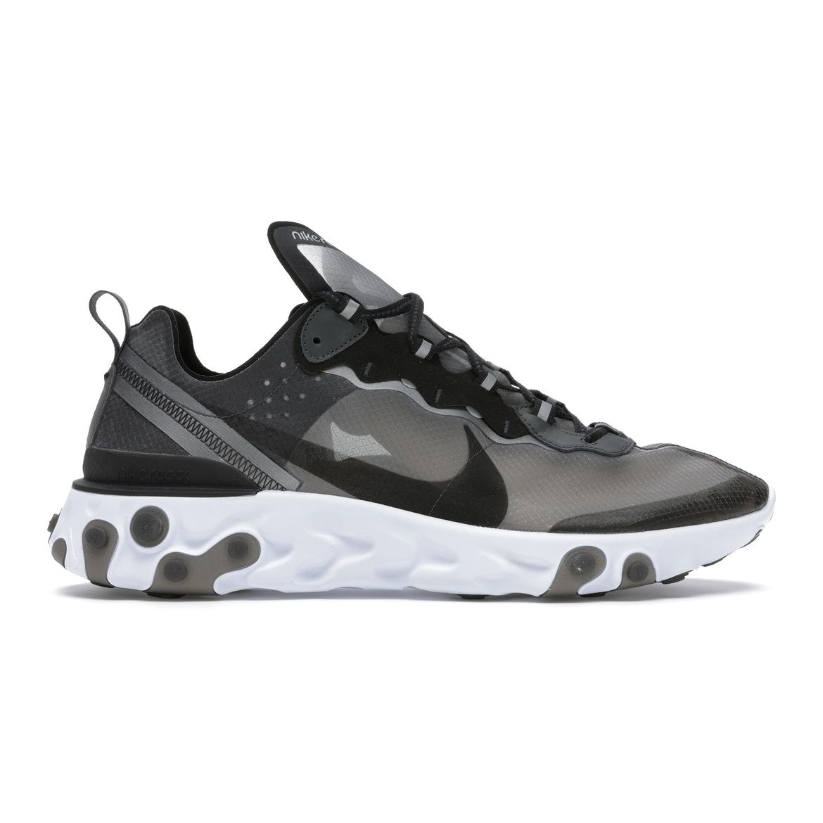 

Кроссовки унисекс Nike React Element 87 Anthracite Black Black-White AQ1090-001