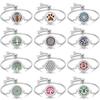 Neue Aromatherapie ätherisches Öl Diffusor Armband Edelstahl Zinklegierung Medaillon Armbänder Aroma Diffusor Parfüm Armband