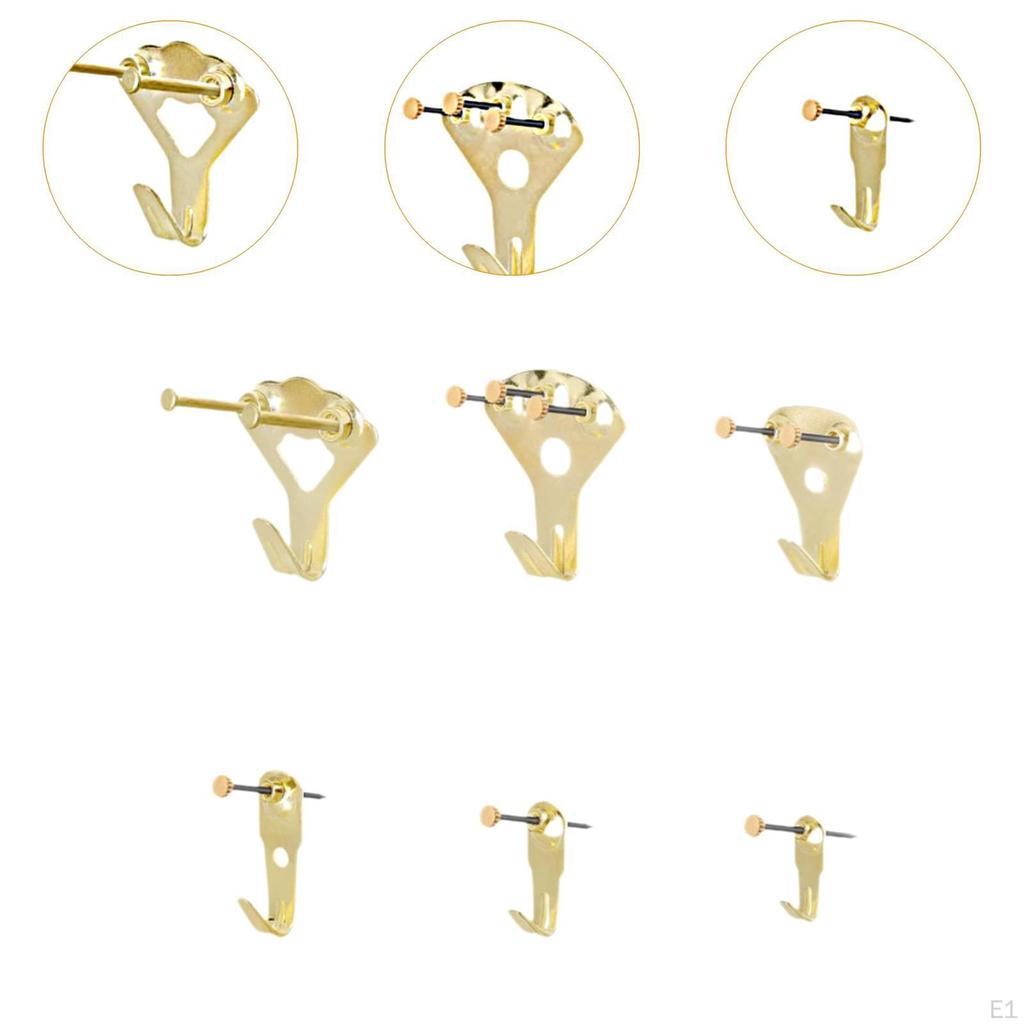 Závěsná sada na obrázky s hřebíčky a háčky pro uměleckou expozici