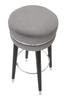 Bar Stool Paris Gray Silver Cm Ø 35X74