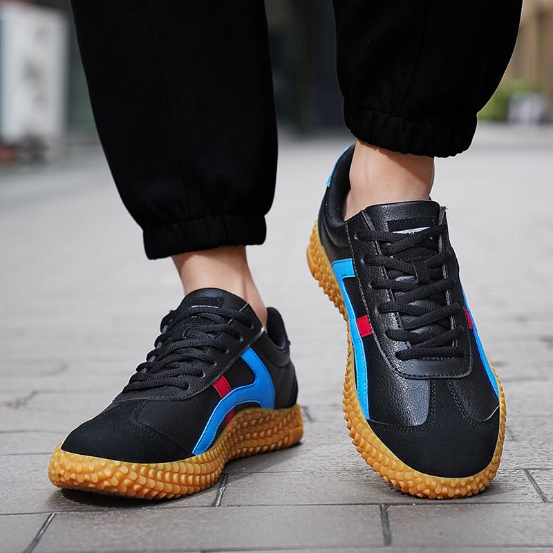 Fashion Casual Sneakers Men Plus Size 35-47 Leather Breathable Men's Trainers Non-slip Designer Running Shoes for Men Women Sports Shoes