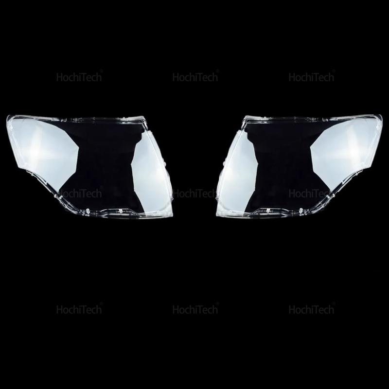 1 Pair Front Headlight Cover For Mitsubishi Pajero V87 V93 V97 2007-2020 Car Headlamp Cover Transparent Lampshade Hood Shell