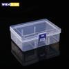 Gjennomsiktig Plastboks Rektangulær Boks Skrutrekkere Bits Verktøy Blader Støvtett Vanntett Pakking Oppbevaringsvesker Beholder