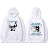 Rock Band Radiohead OK Computer Tour 1997 Hoodie Men Women Hip Hop Oversized Hooded Sweatshirt Streetwear
