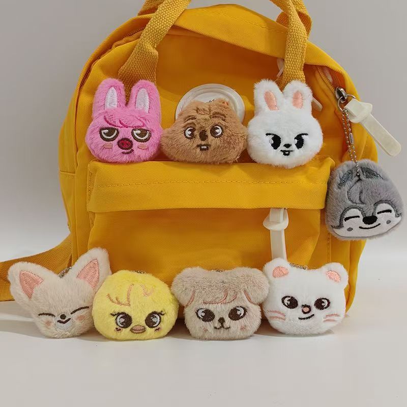 Kpop Straykids SKZOO FM SK SKZ Furry Doll Toy Hyunjin, Bangchan, Leeknow, Han, Felix, Seungmin, I.N, Changbin