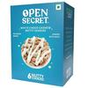 Open Secret White Choco Castanha de Caju Story Box | Lanche Familiar Biscoito | Sem Adição de Maida 6 Biscoitos, 75g