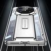 Magnetic Hinge Plating Clear Case For Huawei Mate X6 X5 Front Glass Film Shockproof Stand Transparent Cover For Huawei Mate X3