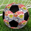 Sportverein Darmstadt Indoor Soccer Ball Colorful Machine Stitched PVC Size 5 Team Training Competition Ready Durable High-Bounce Cool Sports Gift