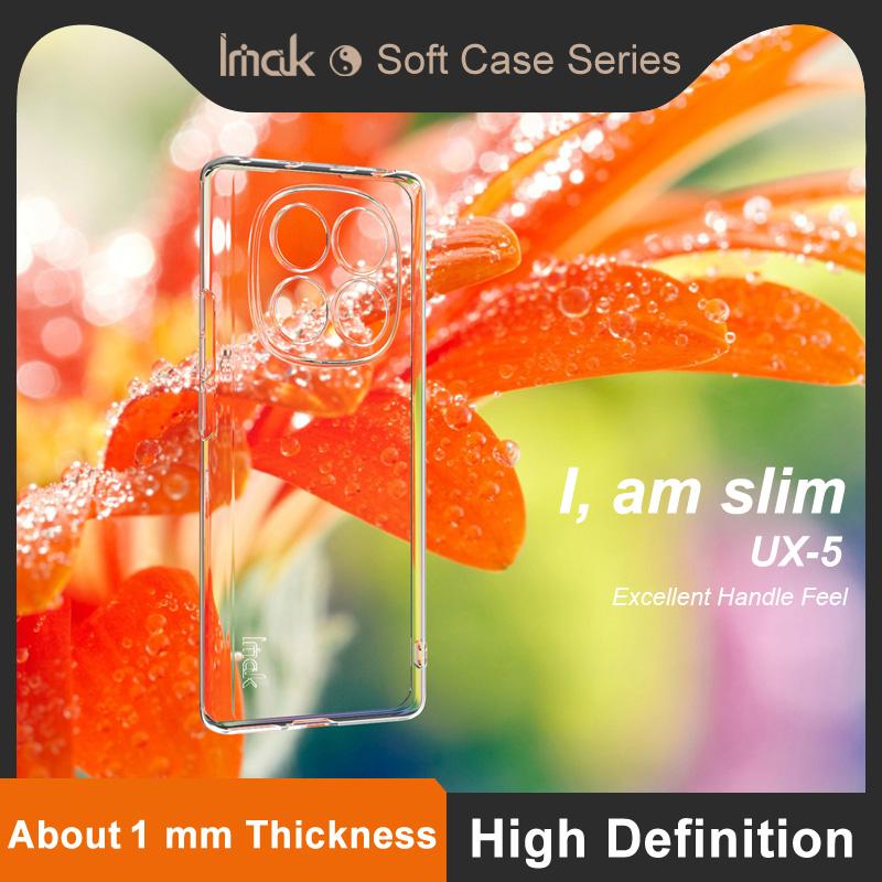 Für Redmi Note 14 Pro 4G Handyhülle IMAK Soft Slim Case UX-5 Serie