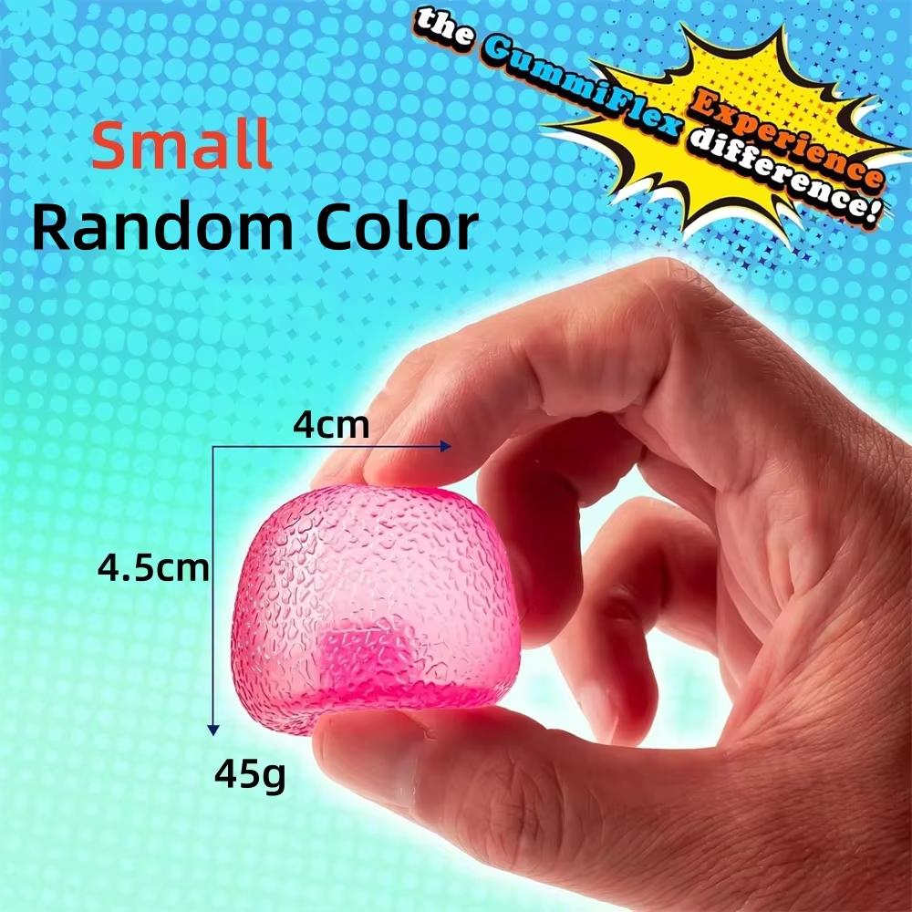 1 ks texturovaná mačkací hračka s výplní z maltózového cukru, kostka na zmáčknutí s vysokou hustotou, kostka na odbourání stresu, cukrové kuličky, Fidget hračky pro děti i dospělé