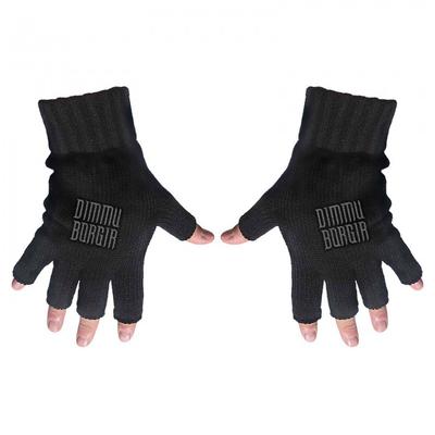Dimmu Borgir Unisex Adult Logo Fingerless Gloves