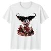 Creepy Clown T-Shirt Vintage Gothic Horror Circus Dark Art Halloween Gift
