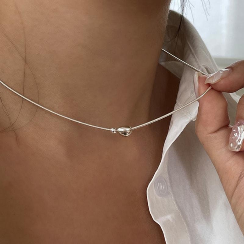 Melliv Pebble Dot Necklace_mvn54