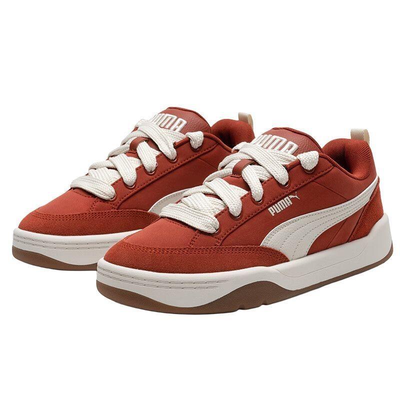 PUMA Park Lifestyle Street Unisex Comfort Wear-resistant Low Top Skate Shoes Red 397495-02