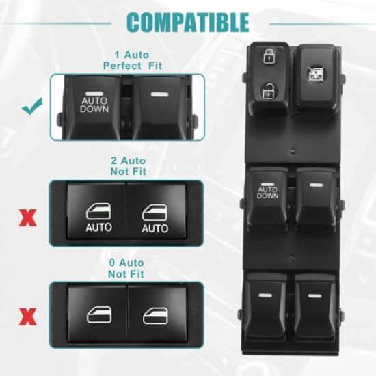 Power Window Switch Window Switch Single  for Kia Sportage 2011-2013