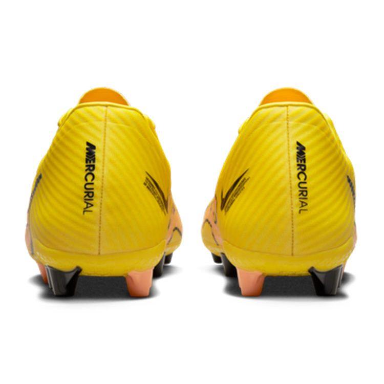 Nike Air Zoom Vapor 15 Mercurial Assassin 15 Academy Low AG Men Football Shoes Yellow Pink DJ5630-780