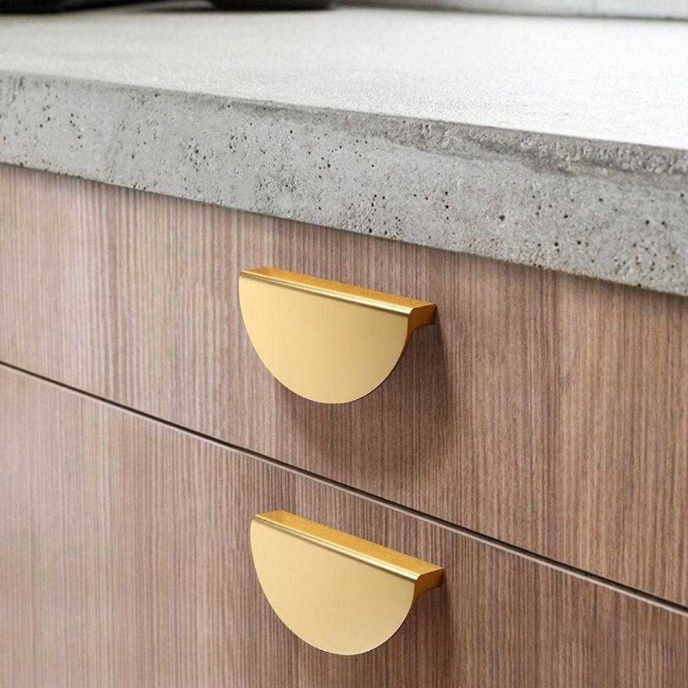Triangle Shape Cabinet Door Handle Embedded Cabinet Pull Handle  Kitchen Cabinet