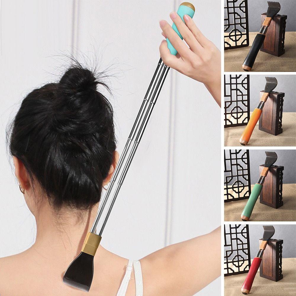 Adjustable Length Back Scraper Telescopic Itch Scratch Tool Personal Care