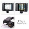 Rechargable LED Video Light Lamp Studio Photo Wedding Party Fill-in Light for DSLR Camera