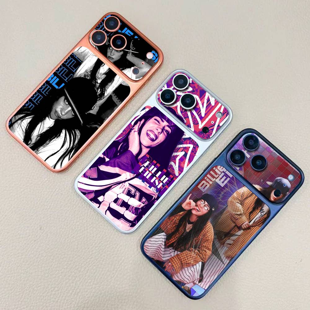 Pop Singer B-Billie Modern Style Back Decal Sticker Protective Wrap Skin For IPhone 17 Pro 17 Pro Max