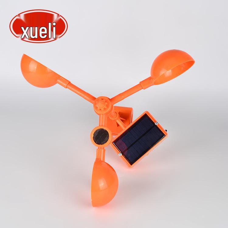 Solar-Vogelvertreiber mit intelligentem Ton und Panel für Haus und Obstgarten