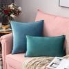 2pcs Luxurious Italy Velvet Pillowslip Throw Pillow Covers High Grade Solid Color Gift Cushion Case For Living Room Sofa Bed