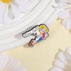 Wine Not? Enamel Pins Custom Cute Blond Girl Brooches Lapel Badges Clothes Funny Jewelry Gift for Friends
