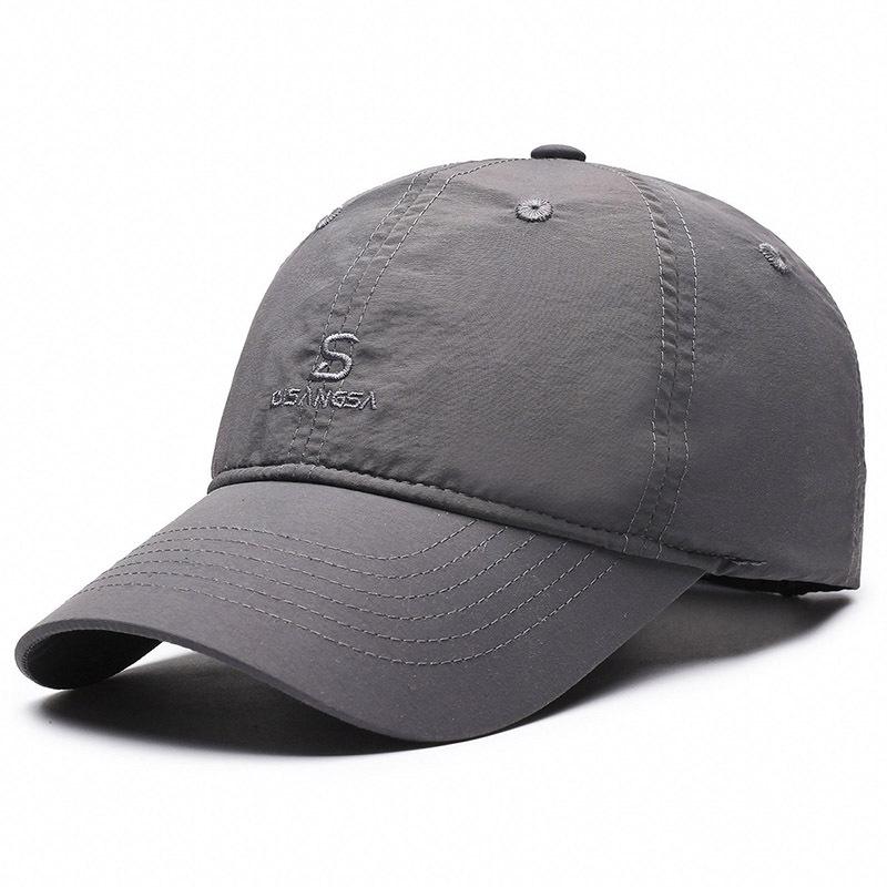 Baseball Cap Quick Drying Waterproof Cap Embroidered Sunscreen Sun Hat Outdoor Sports Hat