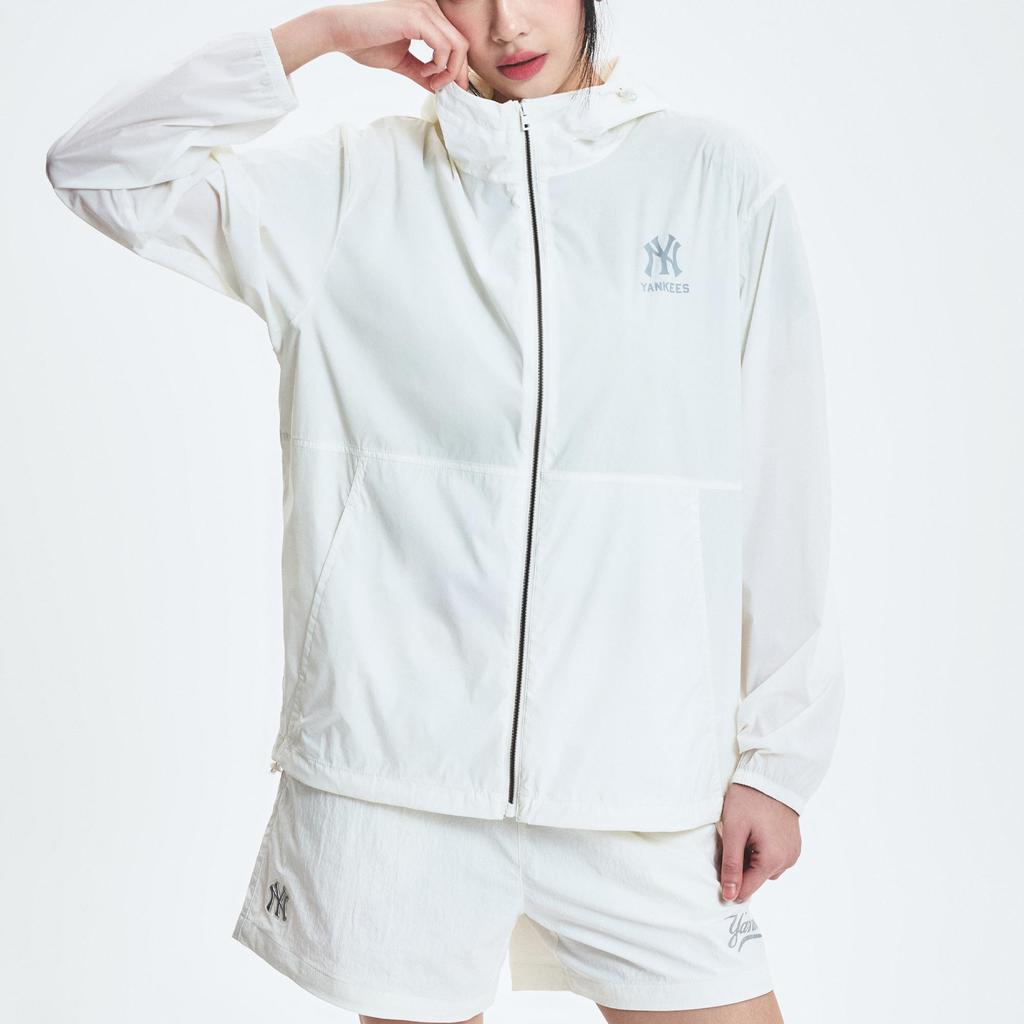 New MLB Varsity New York Yankees Jacket Unisex Ivory 3AWJV0353-50IVS