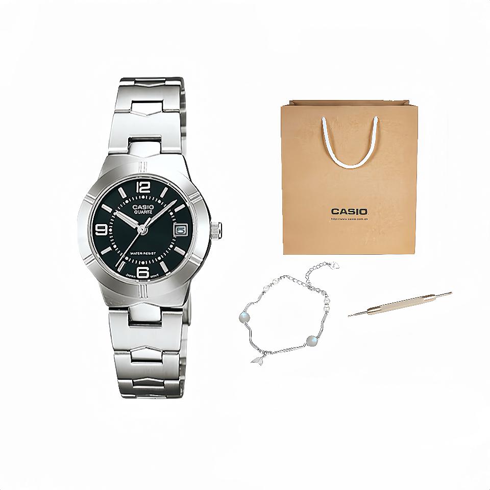 CASIO Women's Standard Series Black Watch LTP-1241D-1A LTP-1241D-1A