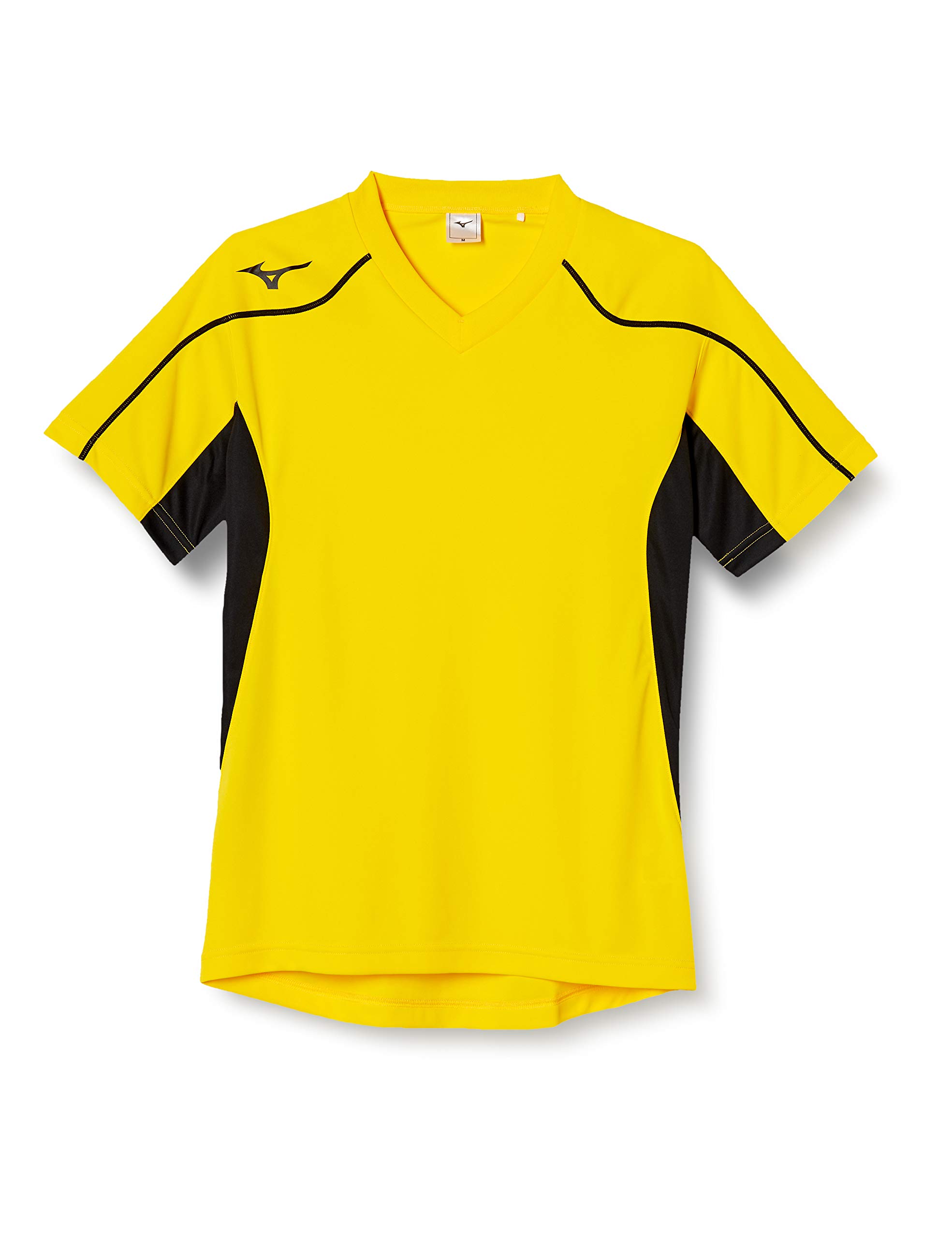 

Mizuno P2MA8020 Футбольное поле Slim Игровой и тренировочный размер Cyber L Мужская футболка, Влагоотводящая, Быстросохнущая, Посадка, Носка, 45, Желтый,
