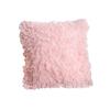 Solid Color Plush Pillow Ins Nordic Office Sofa Cushion Cover Down Feather Bedside Cushion