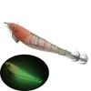 2pcs Luminous Squid Jig UV laser Artificial Bait Fishing Bait Luminous Squid Bait  Octopus Fishing