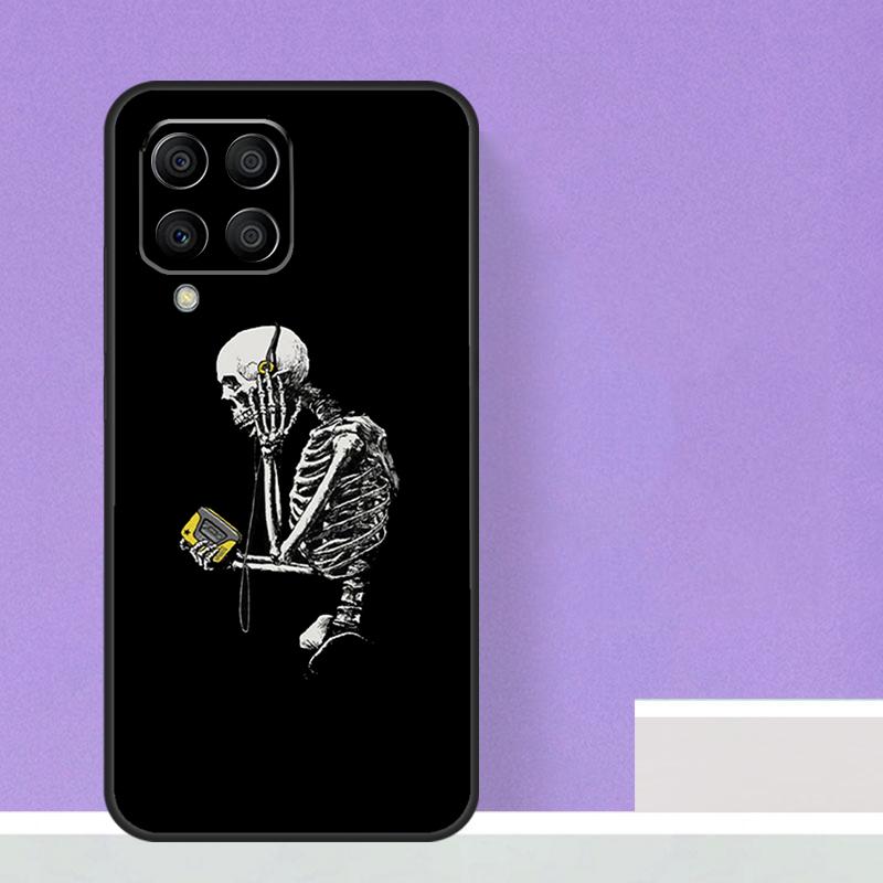 Aesthetics Skeleton Case For Samsung Galaxy M21 M31 M15 M55 M56 M36 M16 M06 M13 M33 M53 M12 M32 M52 M14 M34 M54